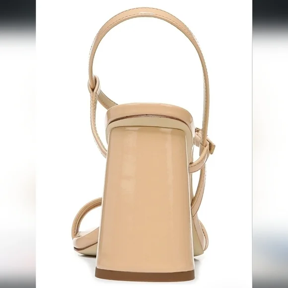 Sam Edelman Patti Ankle Strap Sandal in BEIGE Size 8 - Picture 3 of 14